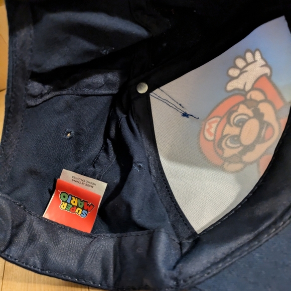 Nintendo Blue and Red Super Mario Toy Cap - Picture 5 of 6